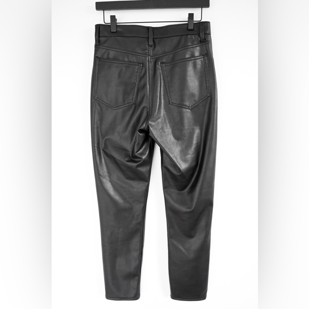 Abercrombie & Fitch “The skinny high rise” faux leather pants - Picture 3 of 8
